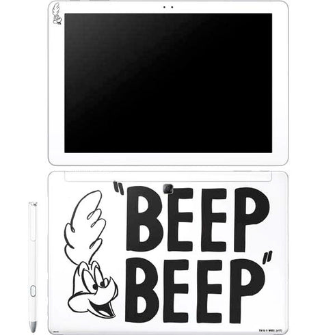 Looney Tunes Road Runner Beep Beep Galaxy Book 12in Skin